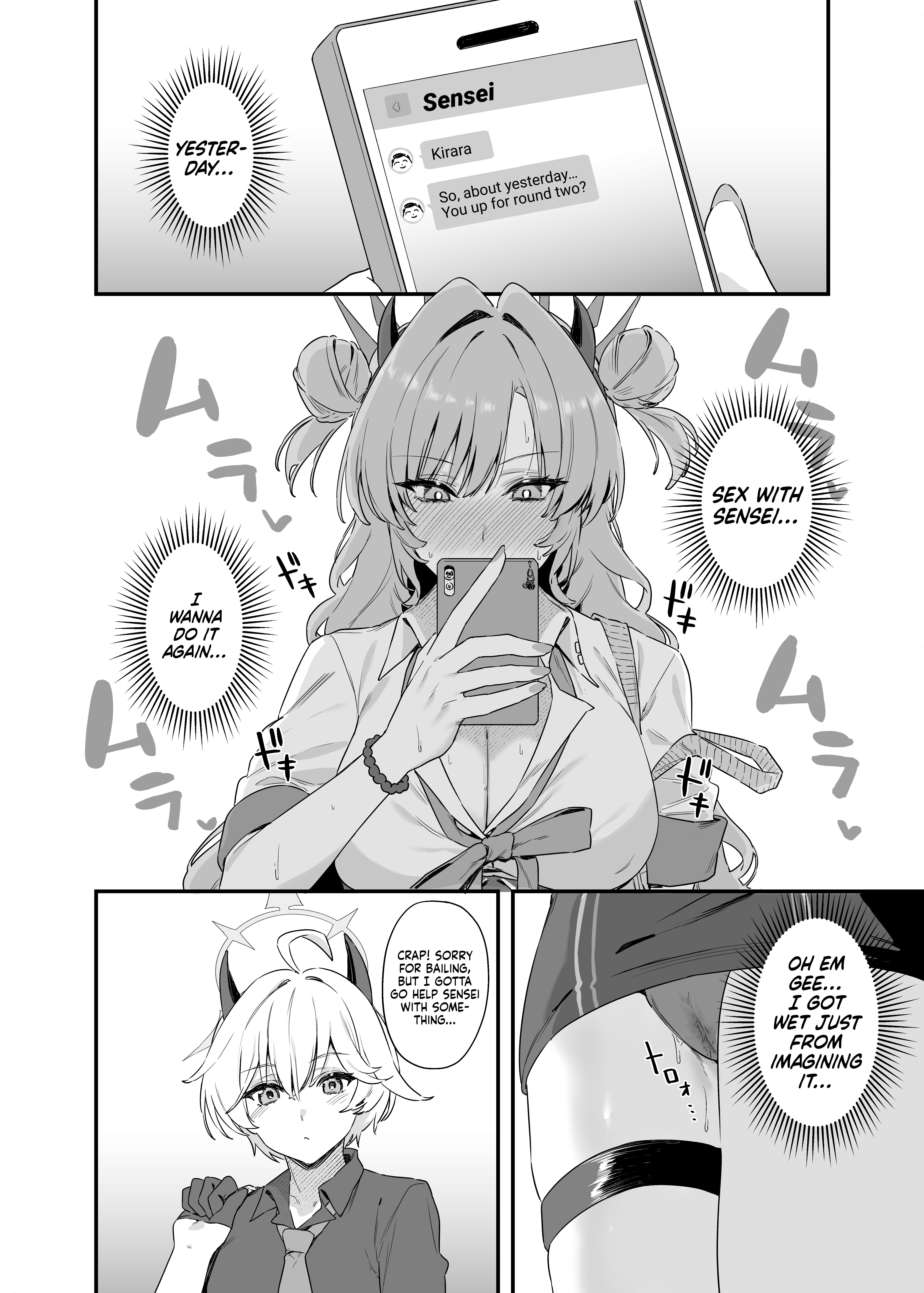 Hentai Manga Comic-Falling for Kirara-Read-11